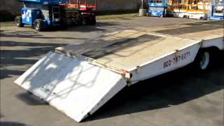 Sold! Trail Eze DHT7048 Dove Tail Trailer 48 Ft 70,000 Lb bidadoo.com