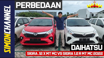 Perbedaan Daihatsu Sigra 1.2 X MT MC 2022 vs Sigra 1.2 R MT MC 2022 || Astra Daihatsu Lampung