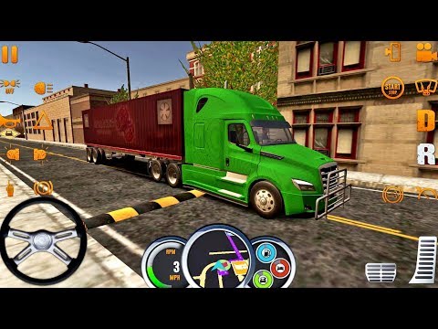 Truck Simulator USA #17 DANGEROUS OFFROAD RIDE! - Android IOS gameplay