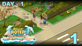 RESORT HOTEL BAY STORY - WALKTHROUGH GAMEPLAY - DAY 1 - PART 1 screenshot 1