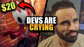 Developers Are Having A MELTDOWN Over Hollow Knight Silksong’s Price.