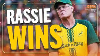 Rassie Erasmus REACTS To Springboks WINNING Greatest Rivalry Series! 🏉🏆