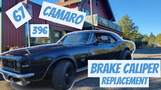 1967 Camaro  - Front Brake Caliper Replacement