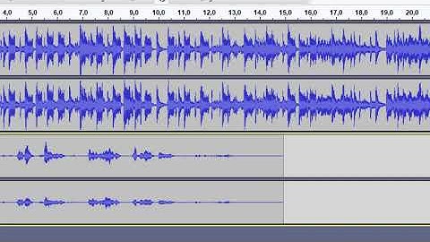 Tutorial de Audacity - 2 - Importar audios. Guardar, abrir proyectos y exportar audios.