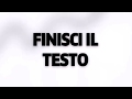 FINISCI IL TESTO CHALLENGE! #1