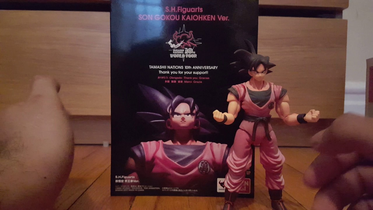 DragonBall Z TAMASHII NATIONS 10th World Tour S.H.Figuarts SON GOKOU KAIOHKEN