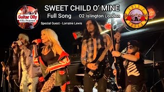 Sweet Child O’ Mine OLLY age 12 & EPIC @guns2rosesofficial Special Guest @LorraineLewisRocks #crowd