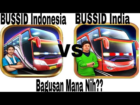 Bus Simulator Indonesia vs Bus Simulator India #BUSSID