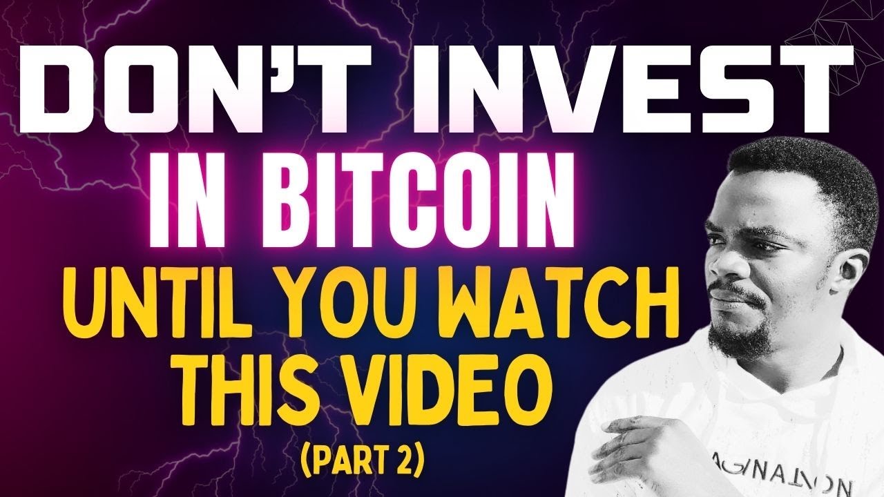 DON'T INVEST IN BITCOIN UNTIL YOU WATCH THIS | Bitcoin is Not a Smart ...