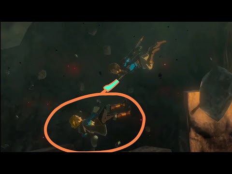 [MAJOR TOTK SPOILERS] link catches zelda.