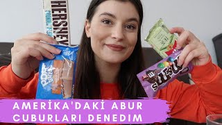AMERİKA’DAKİ ABUR CUBURLARI DENEDİM| hadideneyelim