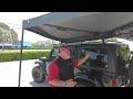 Dee zee roof rack  overland vehicle systems awning on jeep wrangler review by ch auto accessories