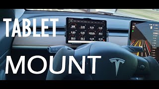 Added a 7" Tablet to My Tesla using ProClip