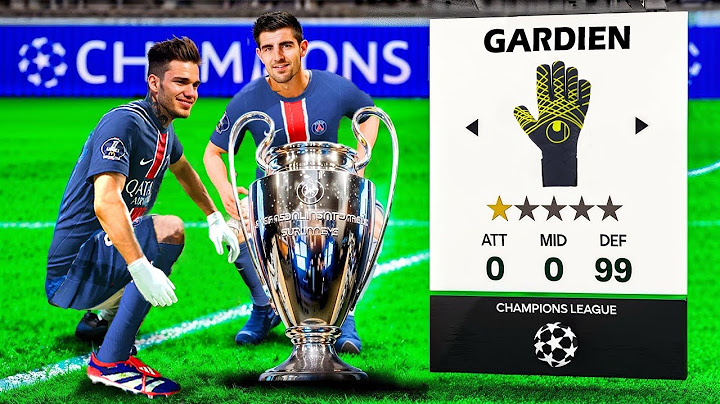 GAGNER La LIGUE DES CHAMPIONS Avec Une ÉQUIPE DE GARDIENS ! Sur FC25