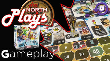 Marvel Age of Heroes Board Game - Twitch Live Stream Replay