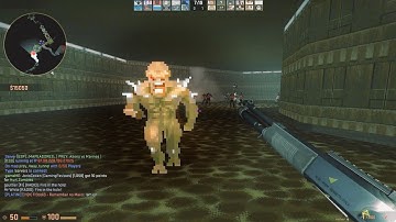 Counter-Strike Global Offensive: Zombie Escape - ze_DOOM_p2 (Level 1 - Not Too Rough) on Mapeadores