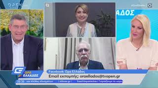 Στην εκπομπή, Ώρα Ελλάδος του OPEN TV