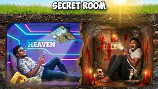 Download Lagu 😱 HEAVEN vs HELL SECRET Room Hunting Challenge | Mad Brothers MP3
