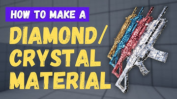 How To Make A Diamond/Crystal Material - Unreal Engine 5 Material Tutorial