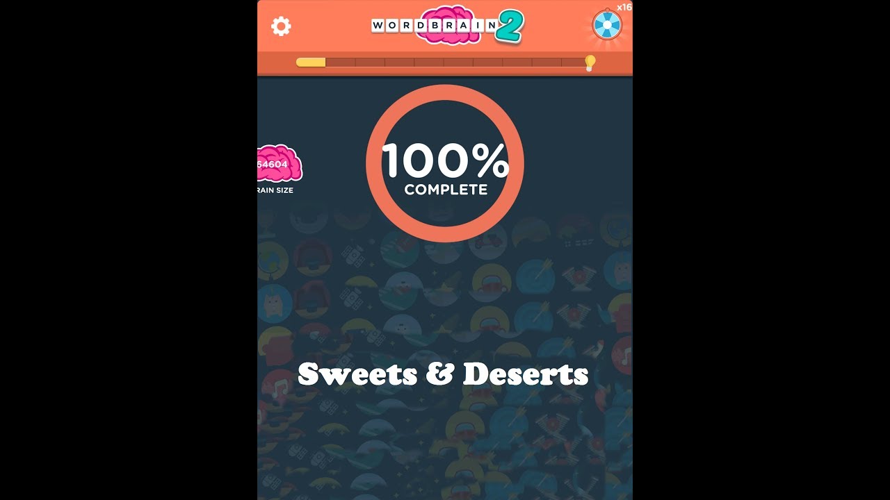 Wordbrain 2 Sweets & Desserts Answers YouTube