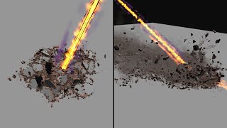 Ground Destruction in Houdini  - RnD breakdown