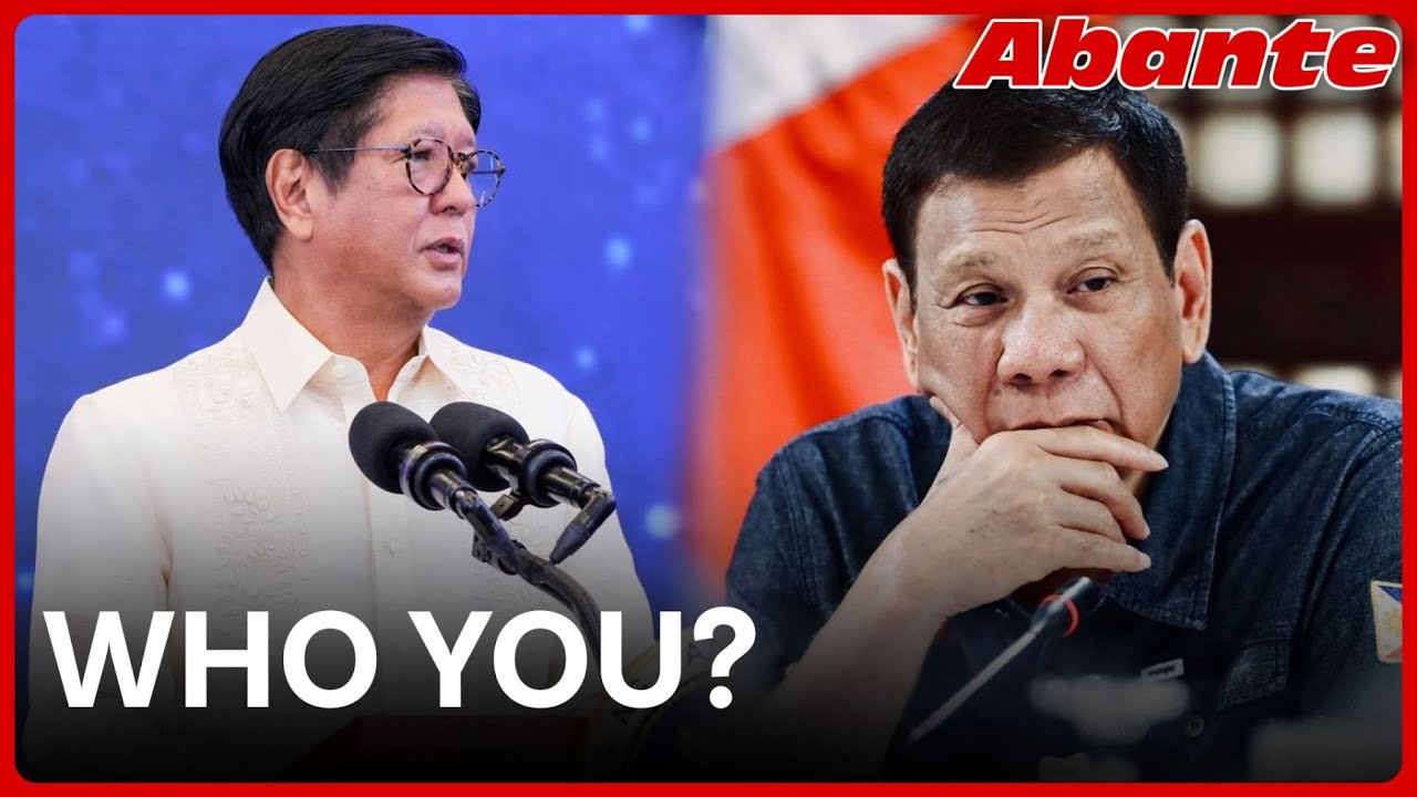 PBBM wapakels kay Digong