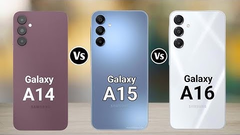 Samsung Galaxy A16 Vs Galaxy A15 Vs Galaxy A14 5g Full Comparison Video @ChotaTech1