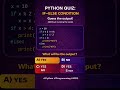 Only real coders can guess this 🤯Can you find the output #dataanlysis #python #coding #shorts #viral
