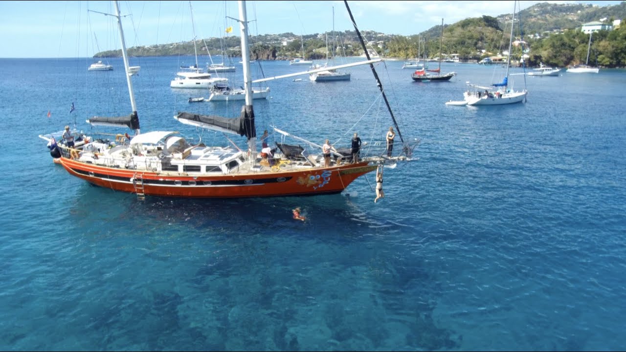 Sailing remote islands of the Caribbean- Laura Dekker World Sailing - Part 2/5 Atlantic 20/21 - EP35