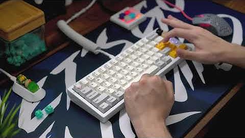 Think6.5 v2 Aluminum w/ Turquoise Tealios Switches & Compare Video