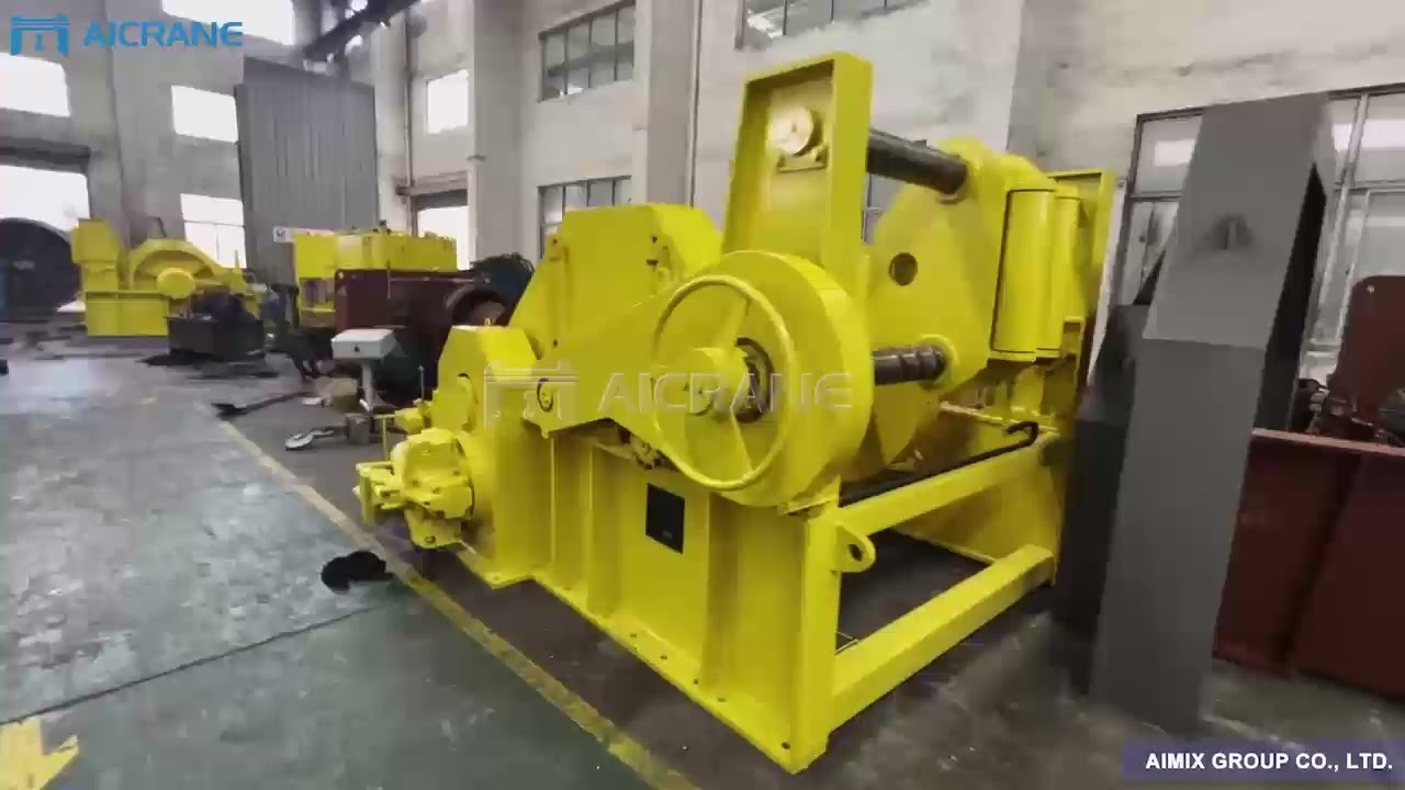 Marine winch Production Workshop