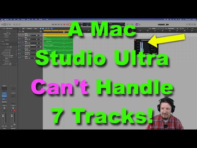 How Many Tracks Can Logic Pro X Handle