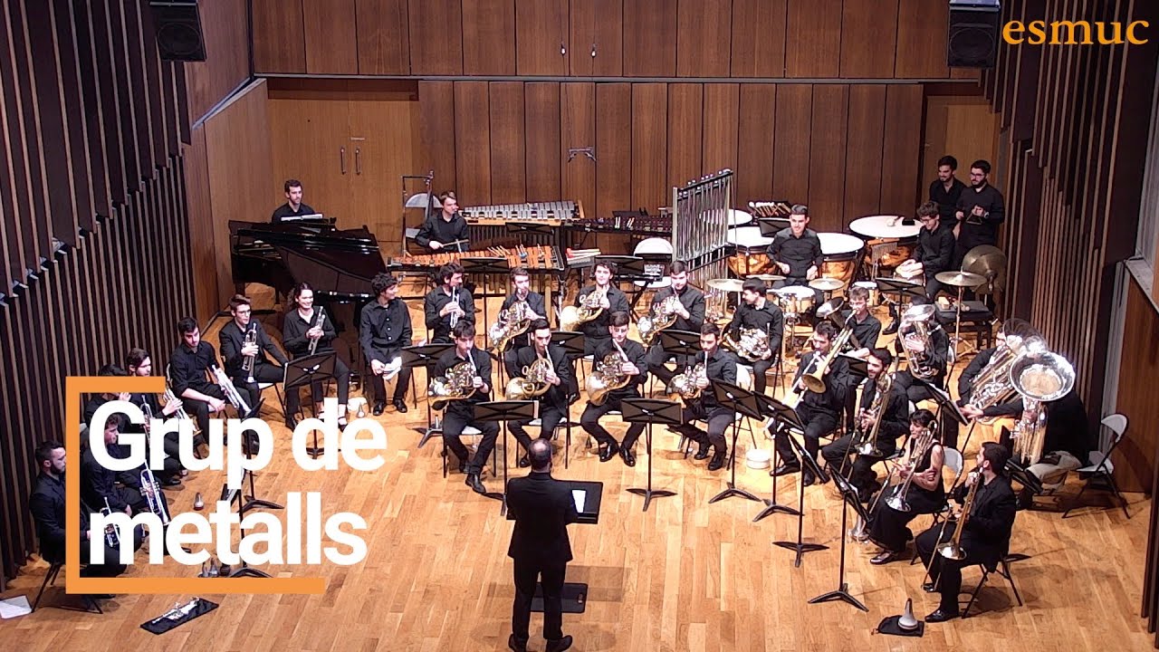 education film Concert del Grup de metalls | Dimarts Toca ESMUC 2019 | ESMUC