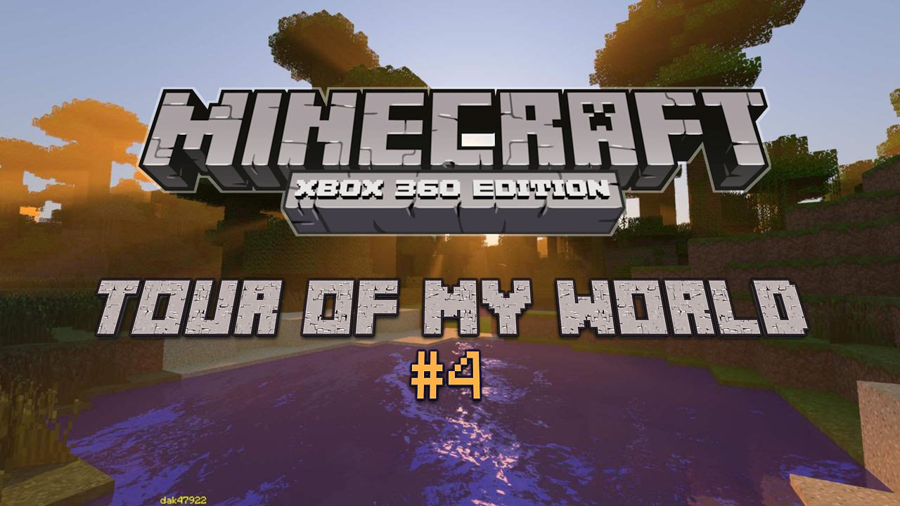 Minecraft Xbox 360 Tour Of My Creative World - #4  