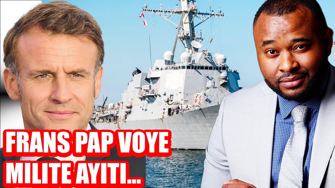 CHEF GANG IZO NAN PWOBLEM PI RED... LA FRANS PAP VOYE LAME L AYITI...TRUMP MENASE IRAN ANKO...