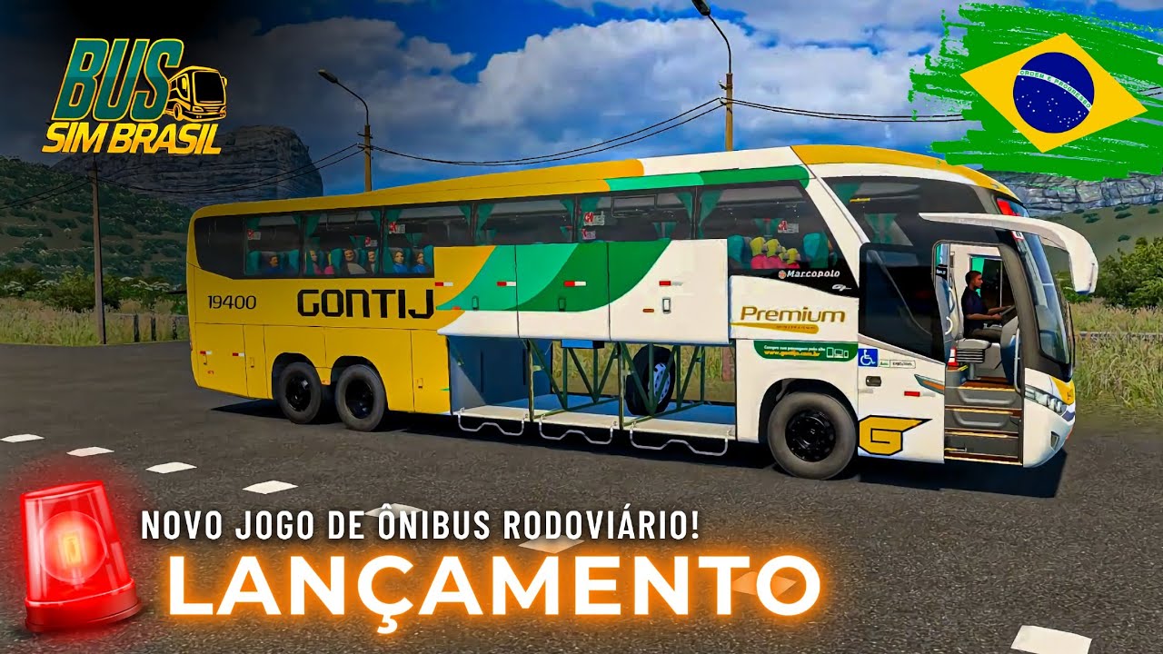 ✅️ LANÇOU! NOVO JOGO DE ÔNIBUS RODOVIÁRIO BRASILEIRO