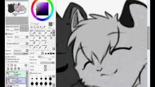 Sleeping gerbils speedpaint