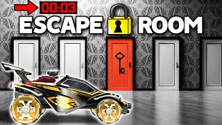 ESCAPE the Room in Rocket League is INSANE!