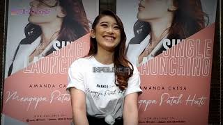 AMANDA CAESA Beberkan Kriteria Pasangan hingga Alasan Patah Hati