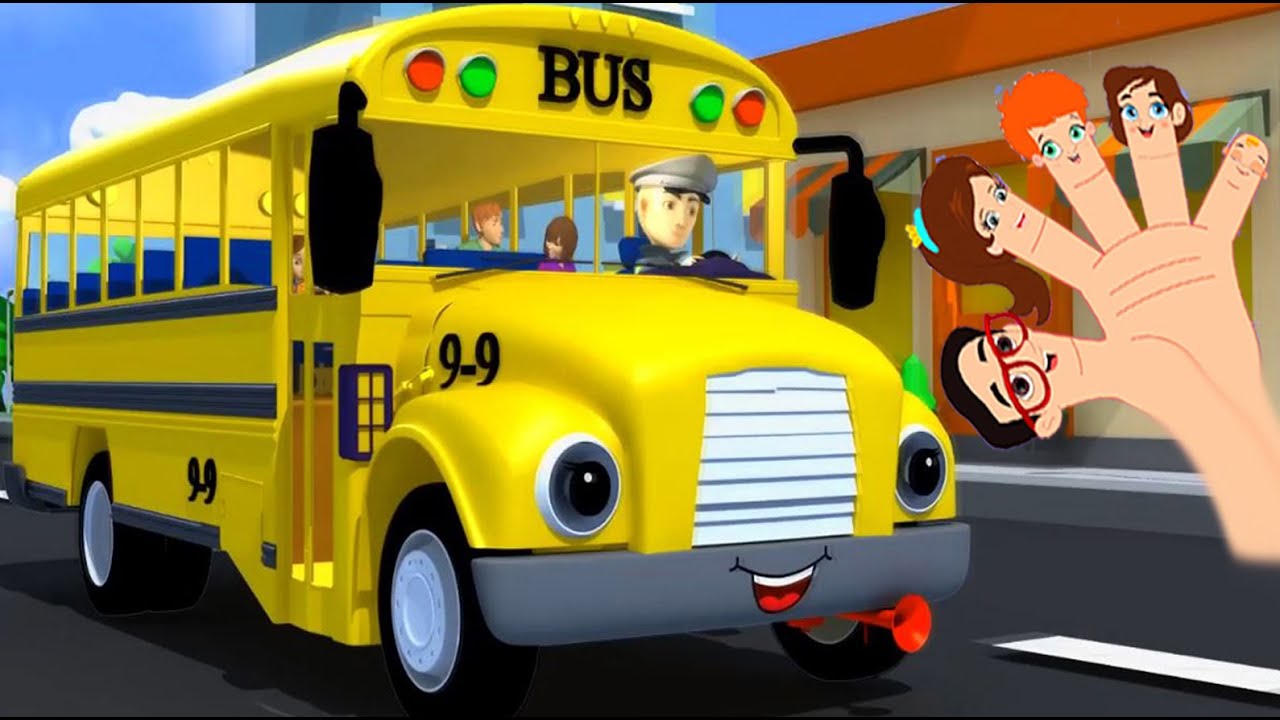 The Tires on the Bus + Finger Family + More Nursery Rhymes for Kids