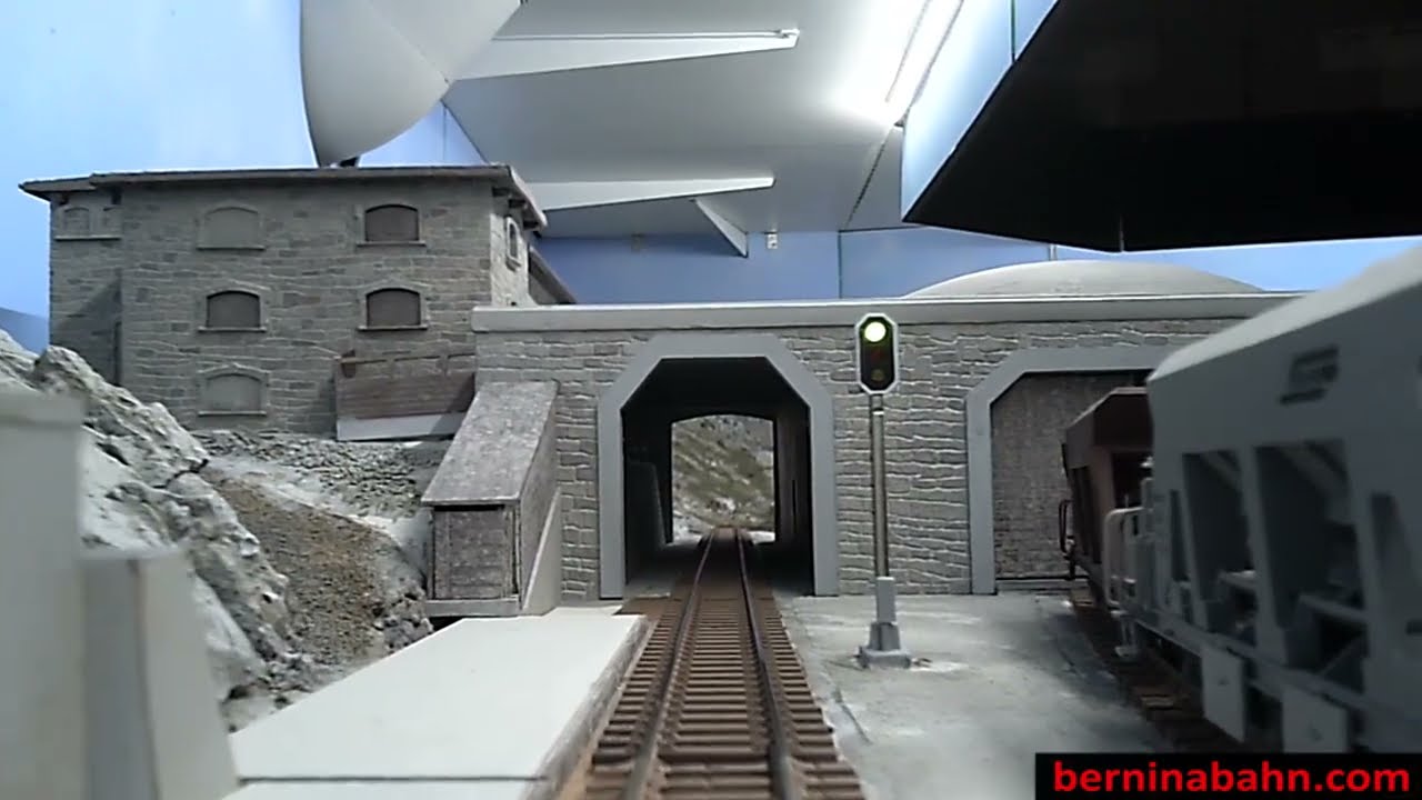 Berninabahn in 1:87, Bauzustand 15. November 2025, www.berninabahn.com