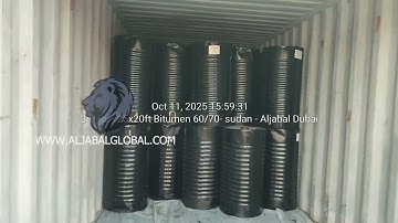 Bitumen 60/70 Loading for Export to Sudan | Al-Jabal Holding | October 2025 | Premium Quality