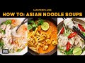 How to Make Street Food Style Asian Noodle Soups #AtHome #WithMe | Marion's Kitchen