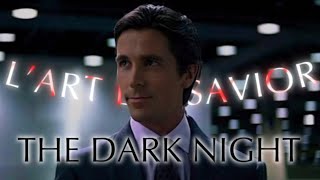 Lart Du Savior -Dark Night -4K- Christian Bale