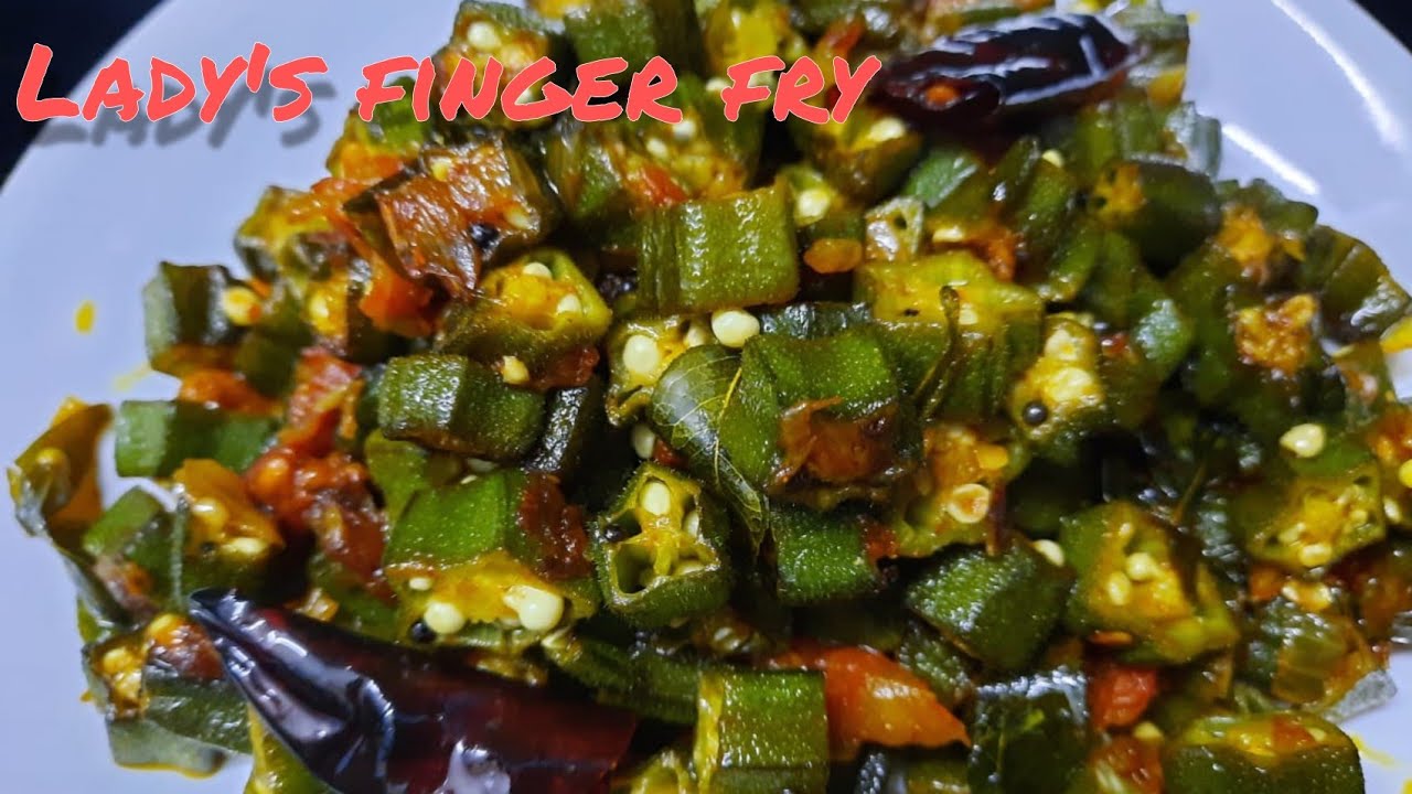 Vendakkai poriyal in tamil//lady's finger fry//healthy bhindi fry