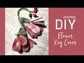 Diy flower key cover by churi chuly