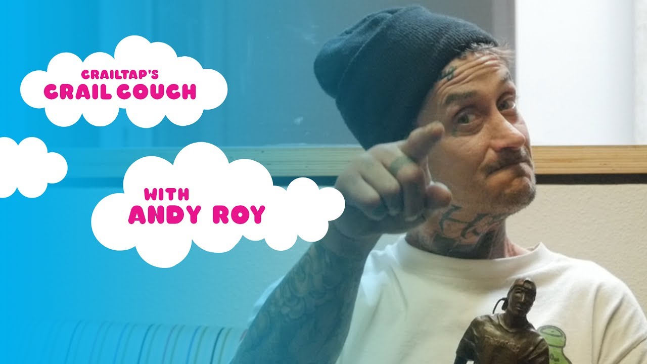 On the Crail Couch with Andy Roy (& Mike Carroll)