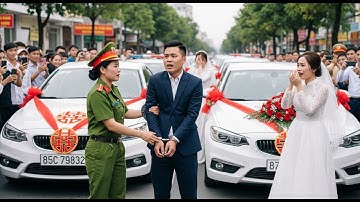 CÔ CÔNG AN CHẶN ĐOÀN XE CƯỚI – Còng Tay Chú Rể Cô Dâu Khóc Ngất Khi Biết Sự Thật Kinh Hoàng!