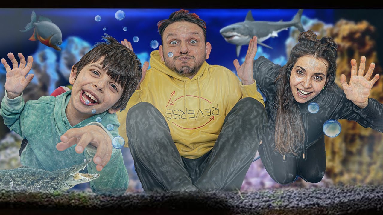 EN BÜYÜK AKVARYUMDAYIZ!