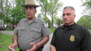 Lewiston standoff ends with house fire, suspect taken into custody
